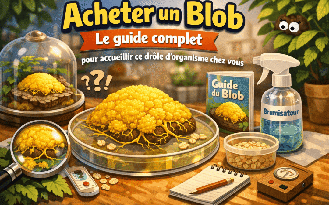 Acheter un blob : le guide complet pour accueillir ce drôle d&rsquo;organisme chez vous